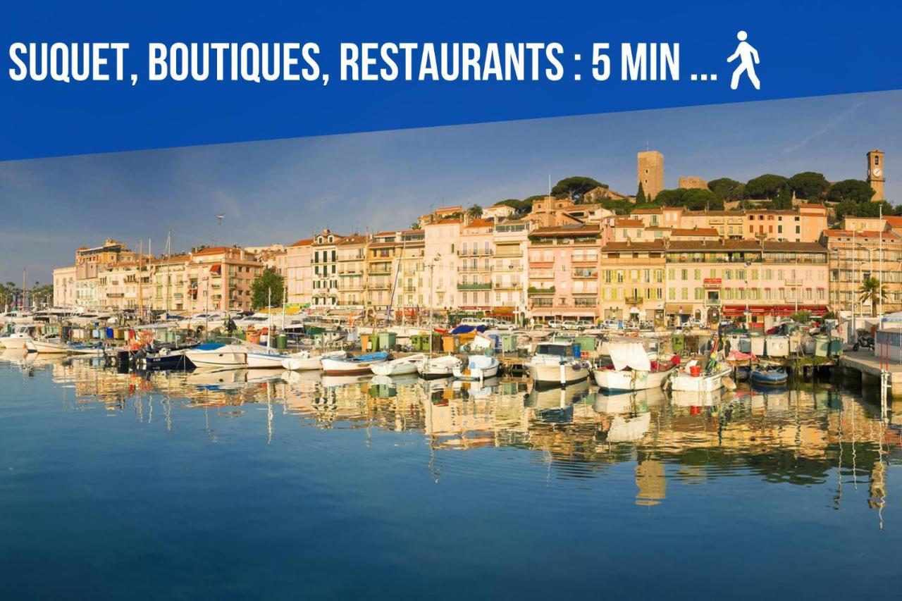 Le Dol - 150m plages - Suquet - Verrière Côte d'azur Cannes Exterior foto